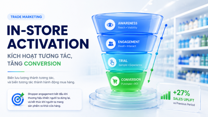 In-store Activation: Biến Lưu Lượng Thành Hành Động Mua Hàng