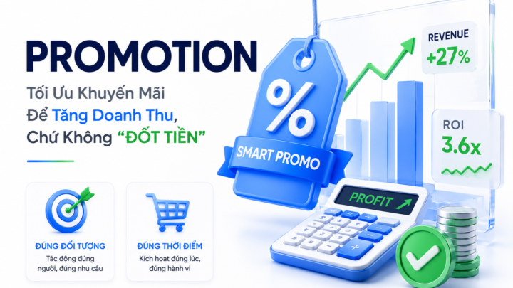 PROMOTION – Tối Ưu Khuyến Mãi Để Tăng Doanh Thu, Chứ Không “ĐỐT TIỀN”